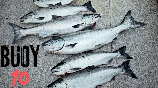 Columbia River Chinook amp Coho Salmon Fishing with Mixed Metals Outdoors [upl. by Lledroc]