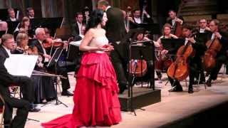 Angela Gheorghiu  Ebben ne andro lontana  Concert in Versailles 2013 [upl. by Aylmer]