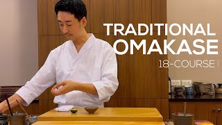 125 Omakase In A Tradtional Style Sushiya  Sushi Sakuragawa  Vlog  4K [upl. by Assenat]