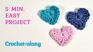 Crochet hearts [upl. by Ellis]