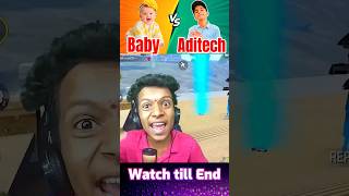 Baccha Youtuber Vs Aditech 🤯😈 shorts today viral ashortday ADITECHOP [upl. by Haissi]