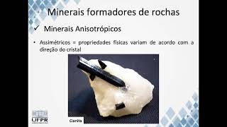 Minerais e rochas características e propriedades dos minerais [upl. by Lemaj278]