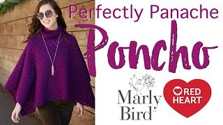 How to Crochet Crochet Poncho You Will Love  Beginner Poncho Free Pattern [upl. by Vergos58]