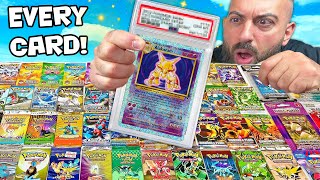 I GRADED EVERY POKEMON CARD [upl. by Halimak104]