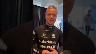 Rosenqvist takes second in Grand Prix of St Pete Race [upl. by Aubin]