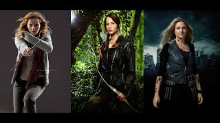 Tribute to the LadiesSaluteTrisHermioneKatniss [upl. by Mauralia966]