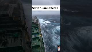 North Atlantic Ocean 🌊 nice view merchant Navy shorts shiplife trending [upl. by Murdoch976]