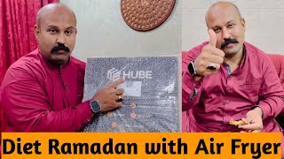 Chicken Tikka Air Fryer  Hube Air Fryer  Diet Plan Ramadan New Vlog  Ali Saeed Cheema [upl. by Mllly423]