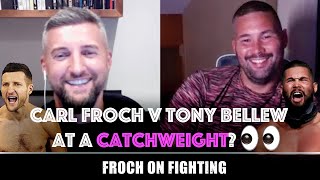 quotShall we have an exhibition FIGHTquot Carl Froch v Tony Bellew WHO WINS 👀 [upl. by Izmar]