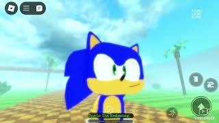 Playing Sonic Exe Rp roblox sonic roleplay [upl. by Denney]