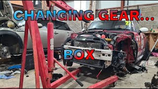 Changing gearbox Part 1 wolftraxracing [upl. by Ammamaria700]