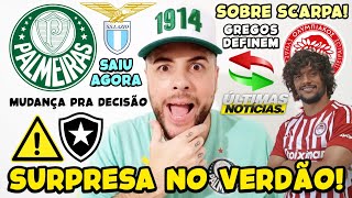 SURPRESA NO PALMEIRAS DIRETORIA PREPARA OUTRA CONTRATAÇÃO P24 INFO F ANDERSON DÍVIDA CREFISA E [upl. by Landing]