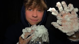 ASMR Shaving Cream [upl. by Attelrahs]