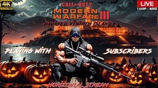 🔴 Call Of Duty Warzone Haunted Rebirth Island Live With Subscribers callofduty warzone mw3 [upl. by Eimor]