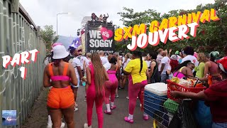 St Maarten Carinval 2024  Jouvert part 1 [upl. by Aihseym325]