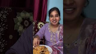 Amma chethi vanta  Thatbhimavaramgirl  yt food foodie biriyani tasty shorts [upl. by Lief]