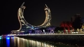 part7 Lusail Marina Qatar the beautiful and relaxing place sari saring vlog [upl. by Shina63]