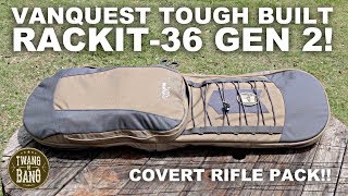 Vanquest RACKIT36 Gen 2 Covert Rifle Pack Improved [upl. by Lenssen]