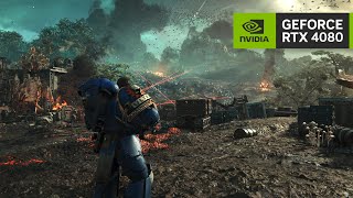 Warhammer 40K Space Marine 2  RTX 4080  i7 14700K  Ultra Settings 1440p [upl. by Asilegna]