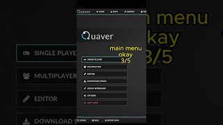 playing with most popular skins in quaver 1 gaming gameplay rhythmgame games quaver [upl. by Aihsemot]