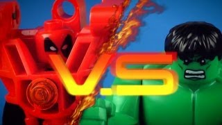 LEGO DEADPOOL VS HULK quotDeadpool Battlesquot Series Episode 4 [upl. by Dougal184]