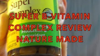 BVITAMINS COMPLEX NATURE MADE HONEST REVIEW [upl. by Yerg]