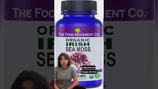 Irish Sea Moss Organic Prebiotic Food Sea Minerals Supports Healthy Detox [upl. by Higgins182]