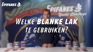 Welke Epifanes Blanke Lak te gebruiken [upl. by Tnayrb809]