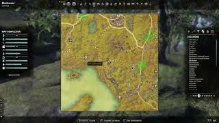 Elder Scrolls Online  Blackwood Treasure Map 5 [upl. by Aric]