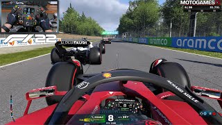 F1 22  25 Race at Monza  Thrustmaster SF1000 Gameplay [upl. by Rovert]