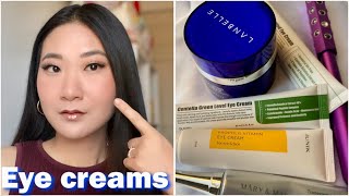 EYE CREAMS Effective undereye area care 👀 [upl. by Hawkie]