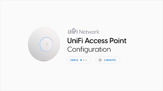 How to Configure Ubiquiti UniFi Access Point [upl. by Cornelle]