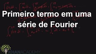 Primeiro termo em uma série de Fourier  Engenharia elétrica  Khan Academy [upl. by Marin]