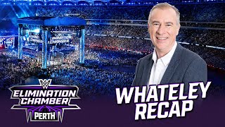 WWE Elimination Chamber Perth Recap with Gerard Whateley [upl. by Eyt552]