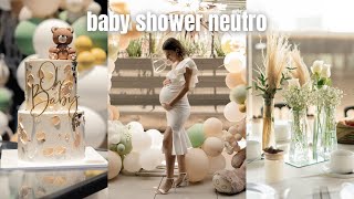 vlog mi baby shower  abriendo los regalos [upl. by Lotsirk]