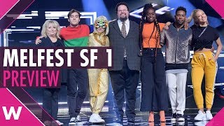 Melodifestivalen 2018 Semifinal 1 Preview Kamferdrops and Benjamin Ingrosso to win [upl. by Durtschi]