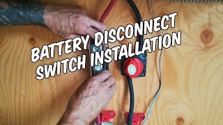 RVSolar Battery Disconnect Switch Installation [upl. by Jarlen]