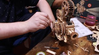 Building the Vitascope Film Projector An Unboxing Video  Brows Held High [upl. by Lanahtan]