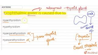 Exophthalmic goiter is caused due to [upl. by Kila310]