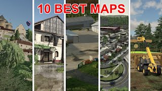 TOP 10 Best maps of the year 2023 for Farming Simulator 22 [upl. by Beebe]