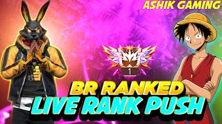 Free fire rank push with ashik gaming [upl. by Connelly]