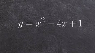 Graphing a quadratic function in standard form [upl. by Asirac]