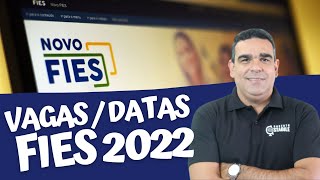 FIES 2022  VAGAS E DATAS PARA O FIES NO 1º E 2º SEMESTRE DE 2022 [upl. by Neeron]