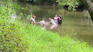 Drennon Creek Baptisms 81824 [upl. by Gilberta796]