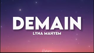 Lyna Mahyem  Demain speed up paroles tiktok  je veux savoir où on va si demain sera meilleur [upl. by Namie]