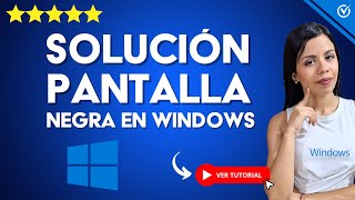 Cómo Solucionar la PANTALLA NEGRA de tu PC  💻 Sin Utilizar el Cursor 💻 [upl. by Nahrut]