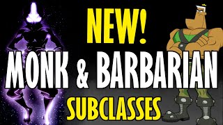 Davvy talks about the New Monk amp Barbarian Subclasses [upl. by Godspeed]