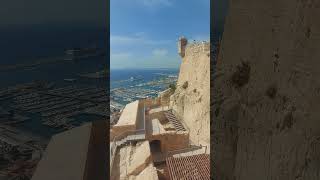 Santa Bárbara Castle is a fortification in the center of Alicante Spain [upl. by Eanom]