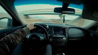 2014 infiniti QX70 30d fx30 POV Test Drive [upl. by Marius975]