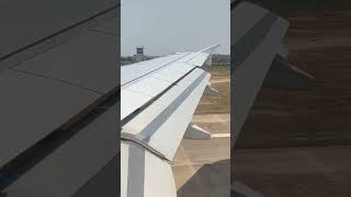 Flight takeoff flight airport airindiaflight indigo bangloreairport [upl. by Sueaddaht]